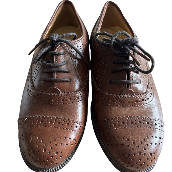 Giorgio Brutini - perfect condition. Top of the line Vintage Boys Shoes size 1 - Picture 1 of 4